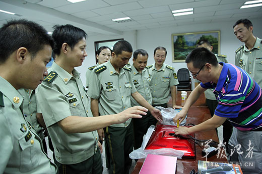 武警投入百万购买点歌系统配发一线执勤部队